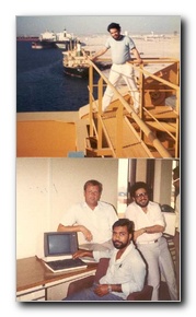 Computerization of Port Authority at Jebel Ali in Dubai 1983, at my first work