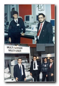 OFFITEC Cyrprus first participation of ADA with Alert Computer Services in 1988